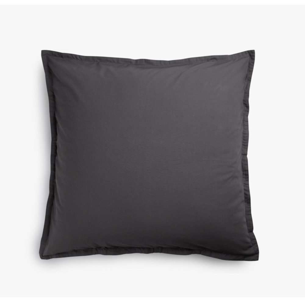 Parachute Sateen Euro Sham in Slate set of 3
